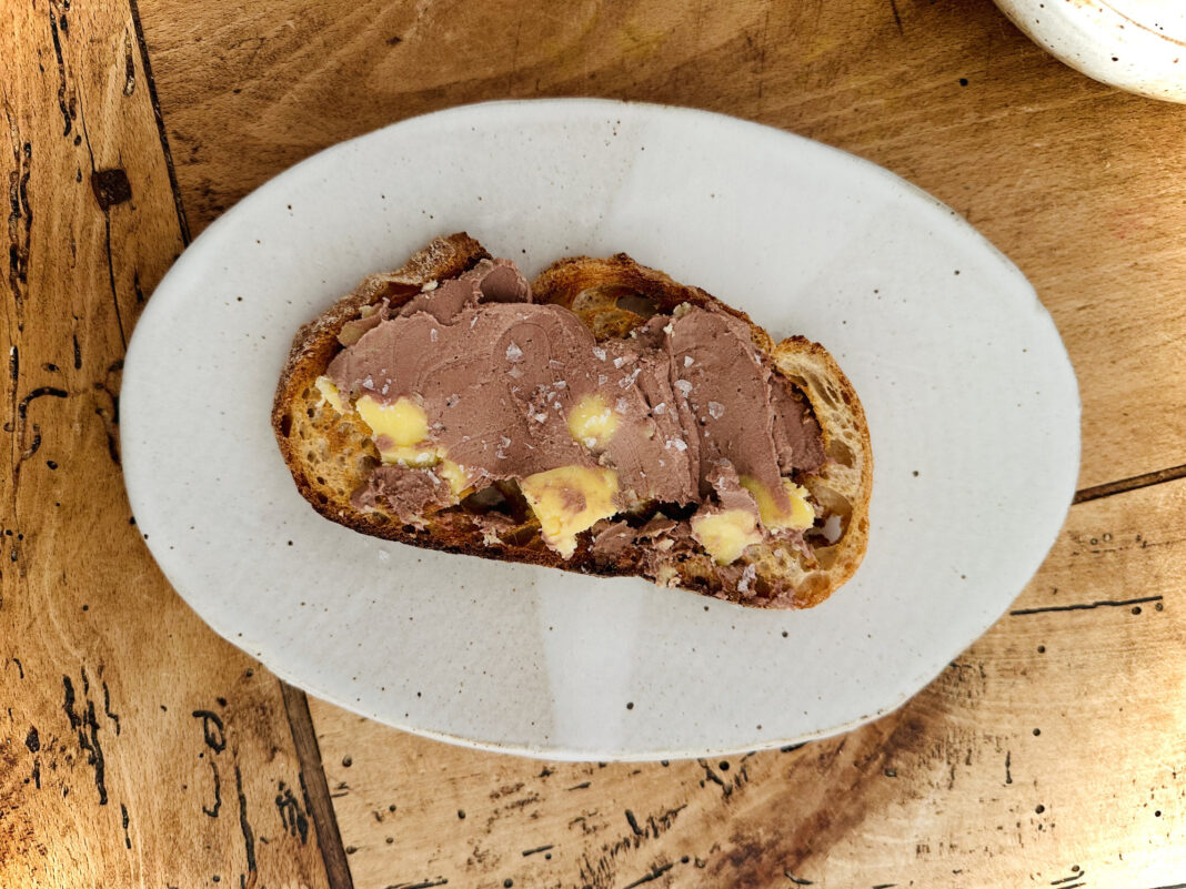 pate on toast